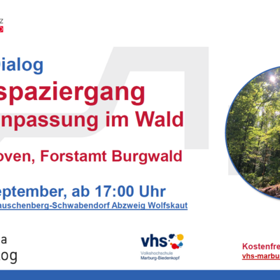 Klima-Dialog Waldspaziergang